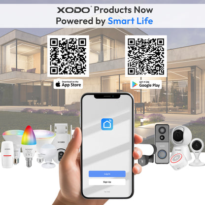XODO E6 Smart Wi-Fi Camera - Pet and Baby Monitor With Night Vision