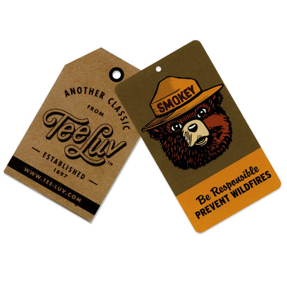 Smokey Bear "Fire Danger Very High Today" T-Shirt - Green