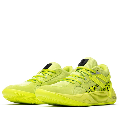 Puma Men's Trc Blaze Court 'Mcm Acid Lime' Sneakers