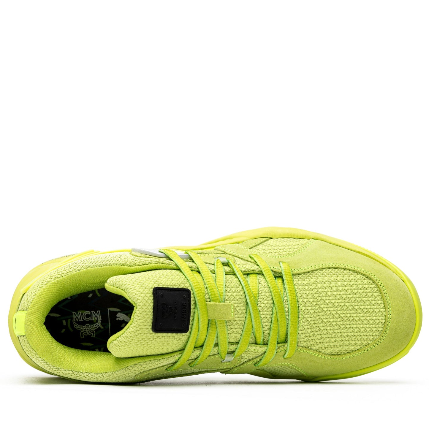 Puma Men's Trc Blaze Court 'Mcm Acid Lime' Sneakers