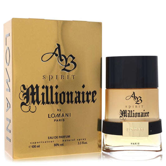 Spirit Millionaire by Lomani Eau De Parfum Spray 3.3 oz  for Men