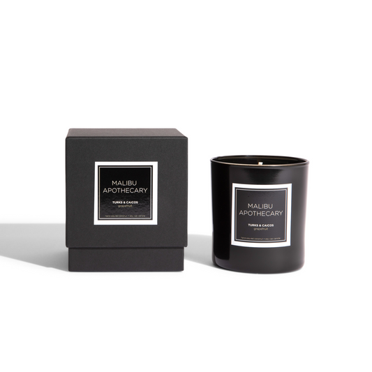 Black Gloss Candle by Malibu Apothecary