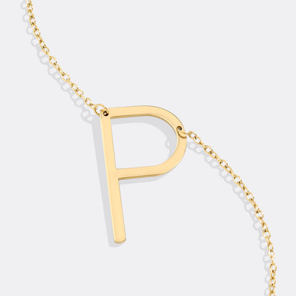Mint & Lily Statement Initial Necklace