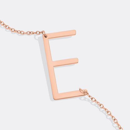 Mint & Lily Statement Initial Necklace