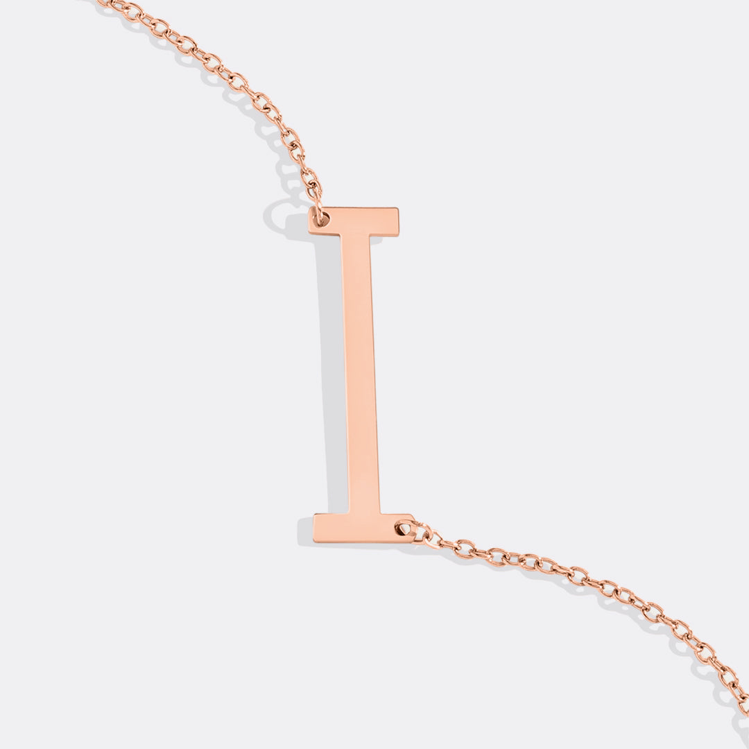 Mint & Lily Statement Initial Necklace