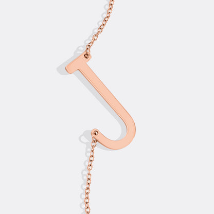 Mint & Lily Statement Initial Necklace