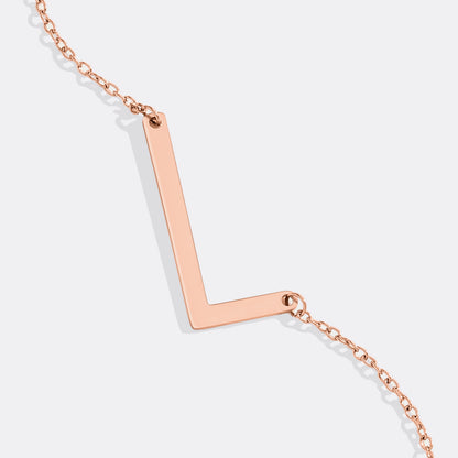 Mint & Lily Statement Initial Necklace