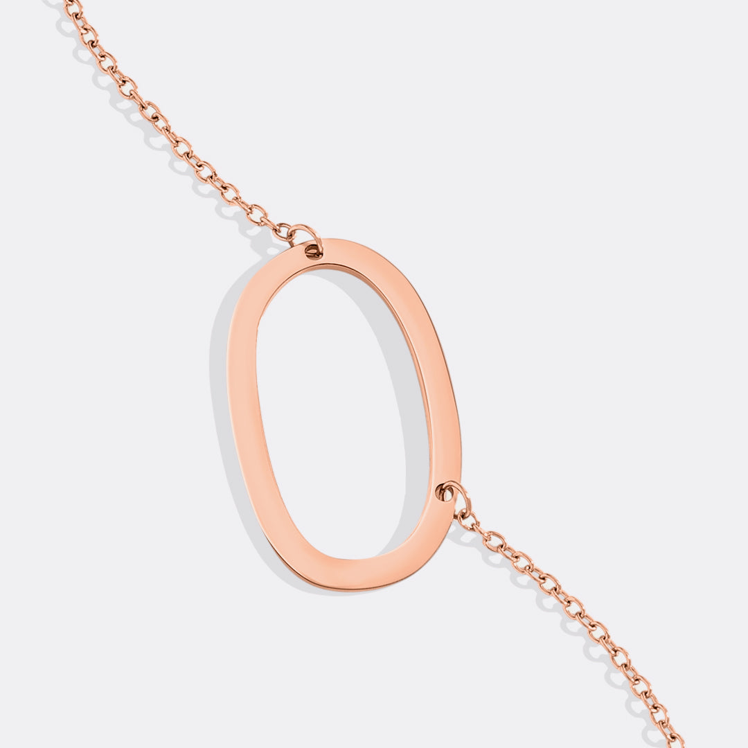 Mint & Lily Statement Initial Necklace