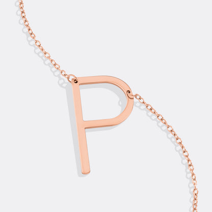 Mint & Lily Statement Initial Necklace