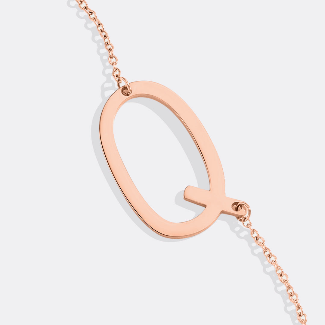 Mint & Lily Statement Initial Necklace