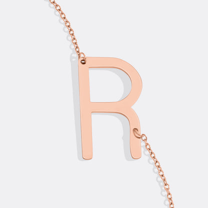 Mint & Lily Statement Initial Necklace