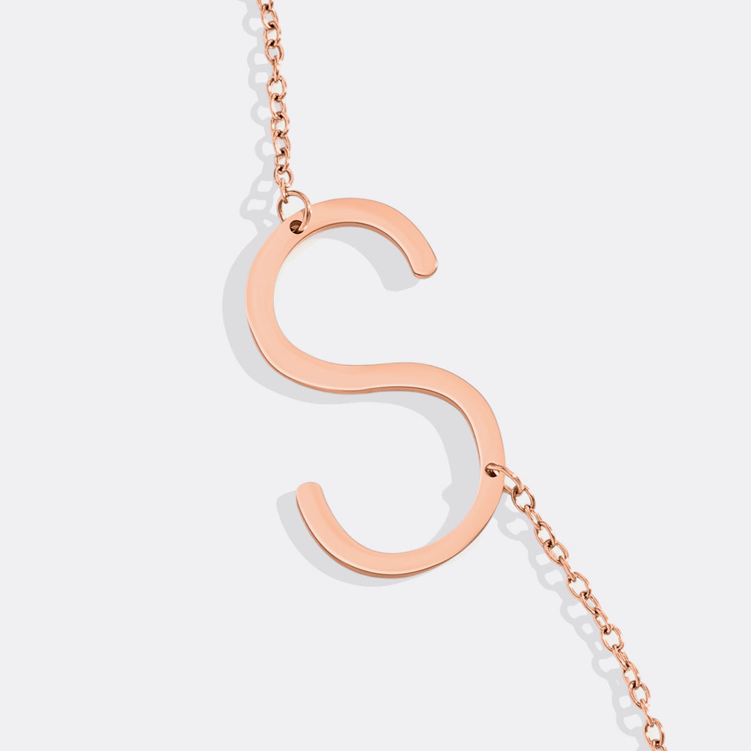 Mint & Lily Statement Initial Necklace