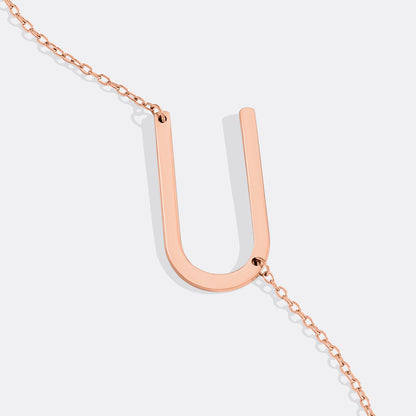 Mint & Lily Statement Initial Necklace