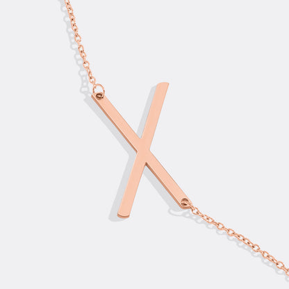 Mint & Lily Statement Initial Necklace