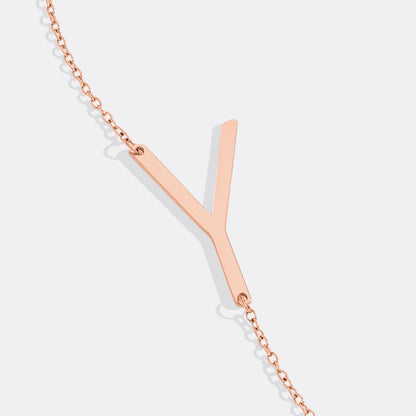 Mint & Lily Statement Initial Necklace