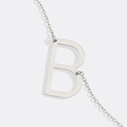 Mint & Lily Statement Initial Necklace