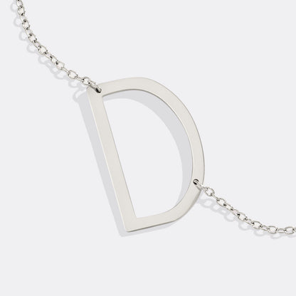Mint & Lily Statement Initial Necklace