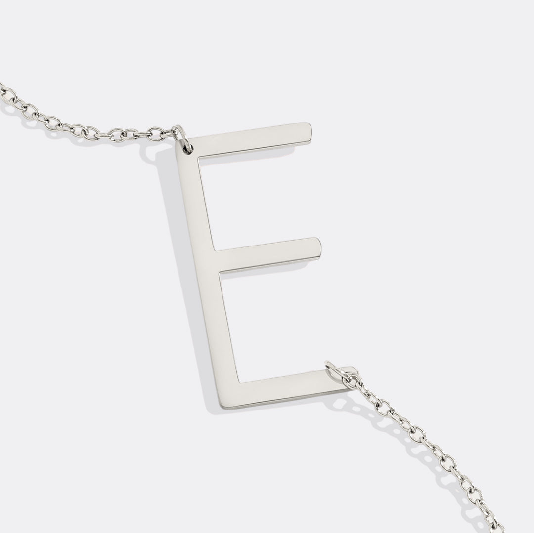 Mint & Lily Statement Initial Necklace