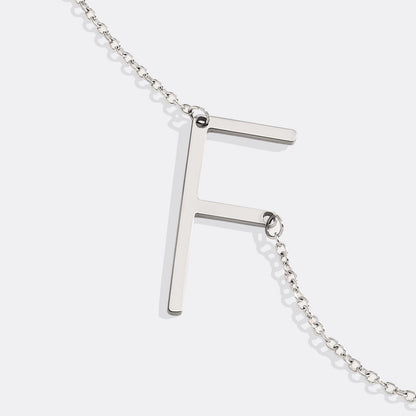 Mint & Lily Statement Initial Necklace