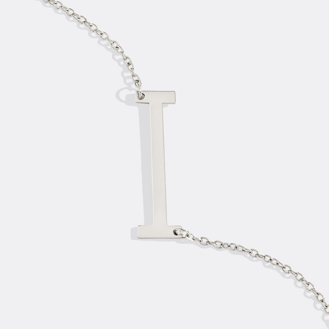 Mint & Lily Statement Initial Necklace