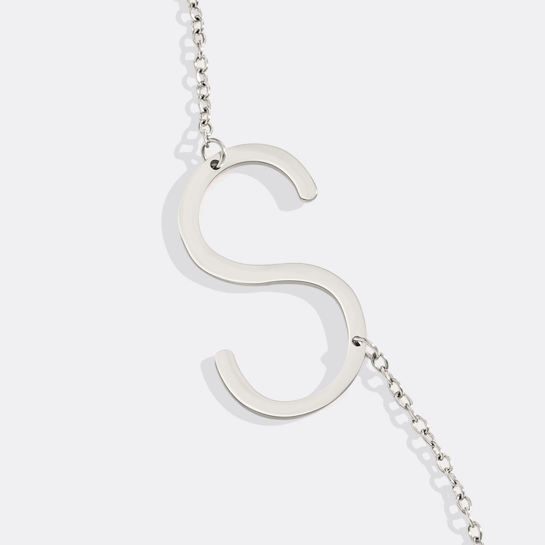Mint & Lily Statement Initial Necklace