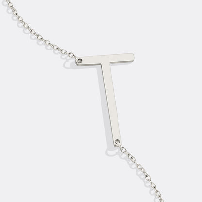 Mint & Lily Statement Initial Necklace