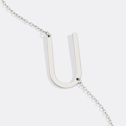 Mint & Lily Statement Initial Necklace