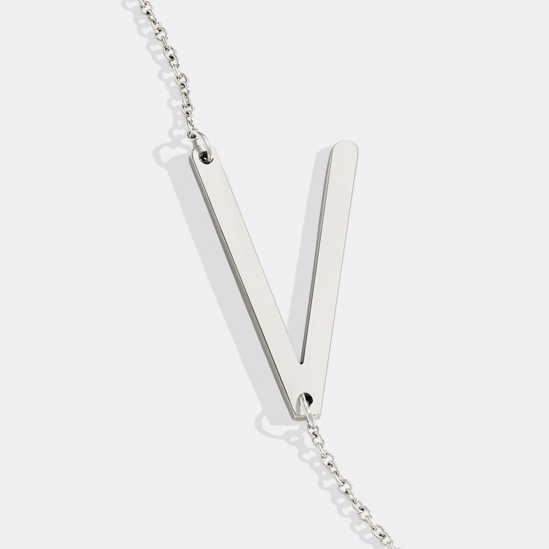 Mint & Lily Statement Initial Necklace