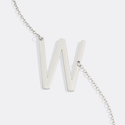 Mint & Lily Statement Initial Necklace