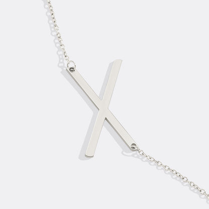Mint & Lily Statement Initial Necklace