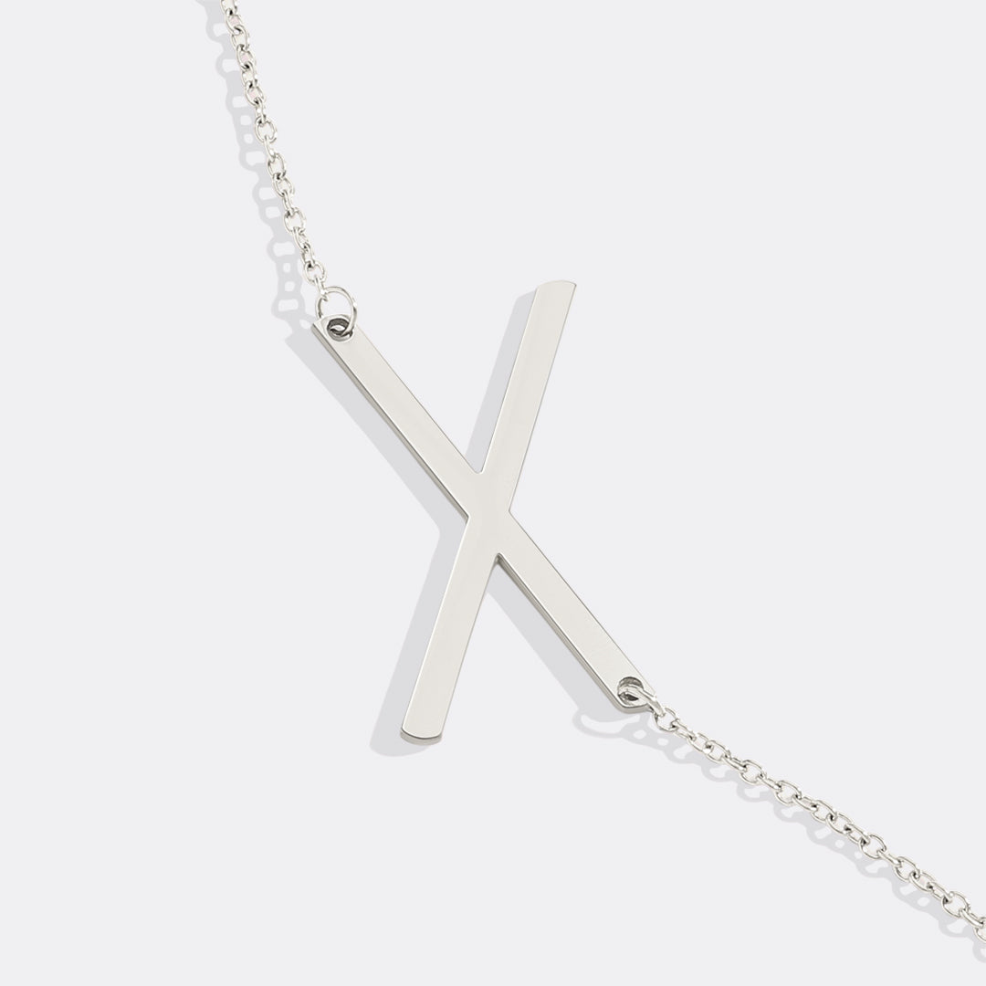 Mint & Lily Statement Initial Necklace