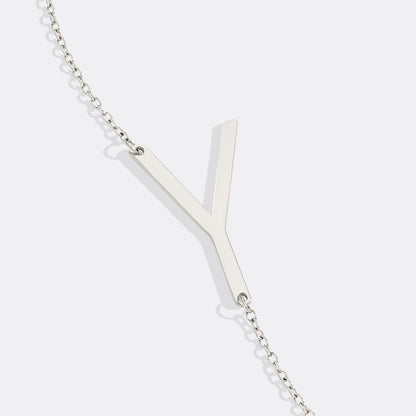 Mint & Lily Statement Initial Necklace