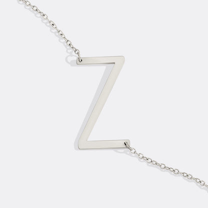Mint & Lily Statement Initial Necklace