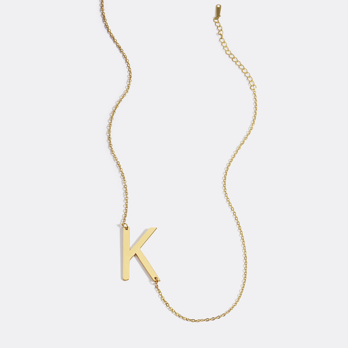 Mint & Lily Statement Initial Necklace