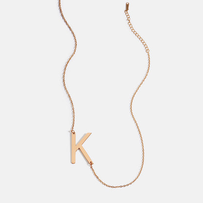 Mint & Lily Statement Initial Necklace