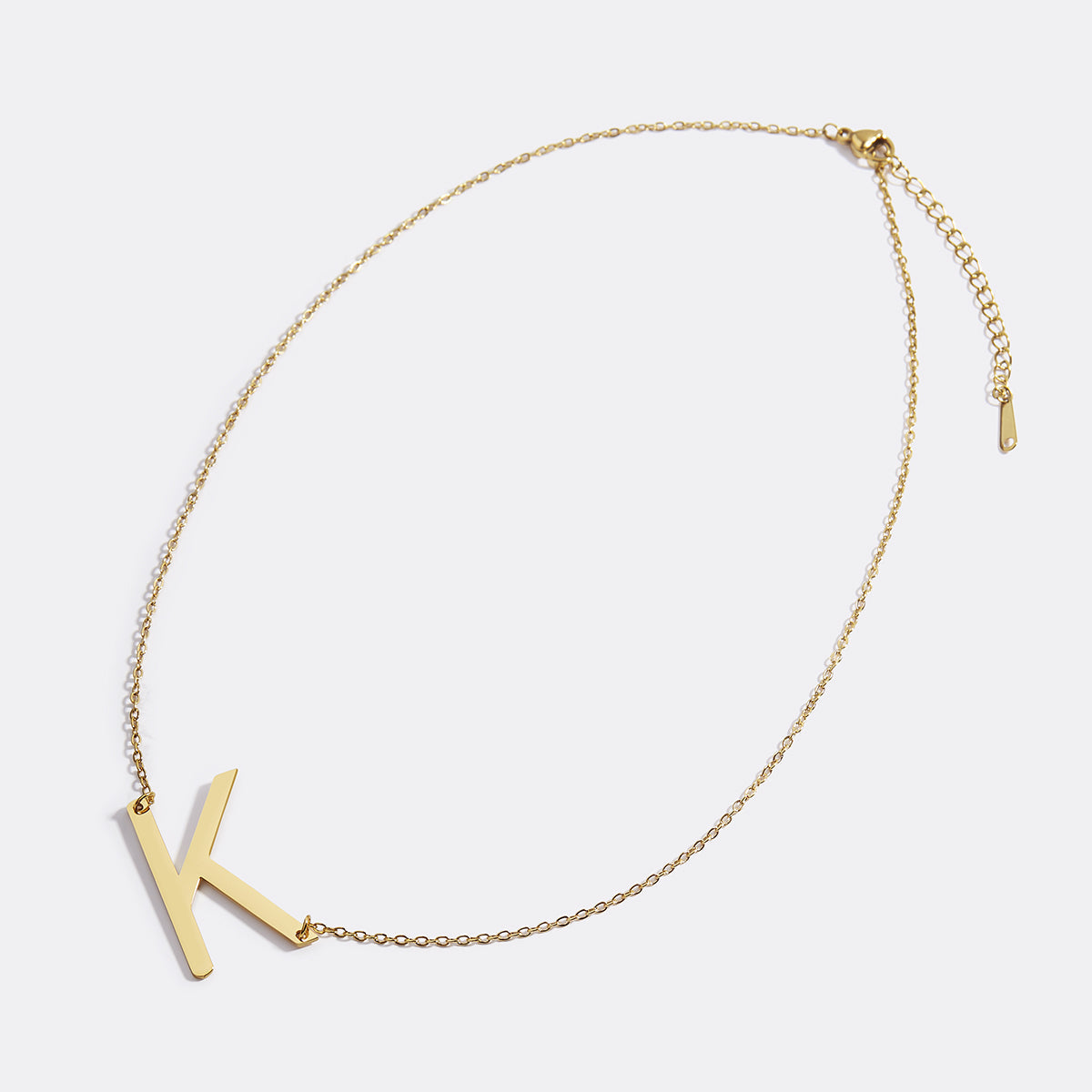 Mint & Lily Statement Initial Necklace