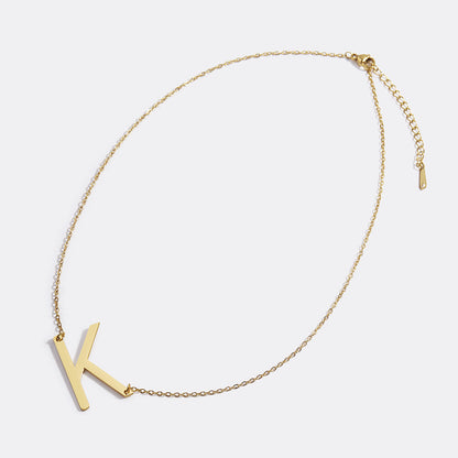 Mint & Lily Statement Initial Necklace
