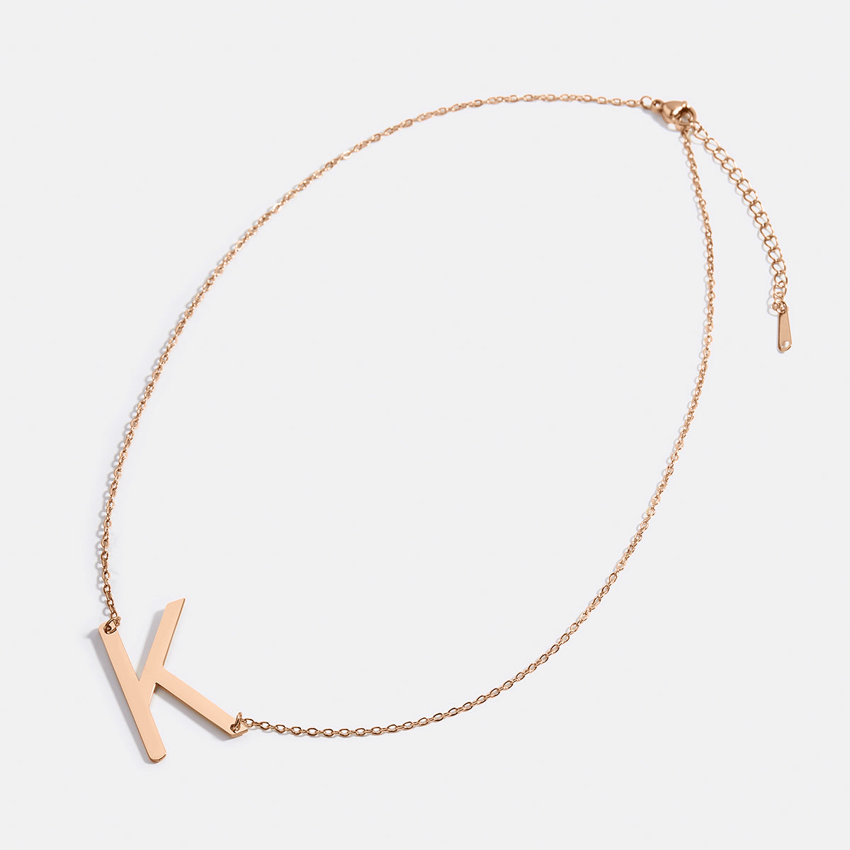Mint & Lily Statement Initial Necklace