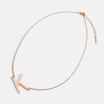 Mint & Lily Statement Initial Necklace