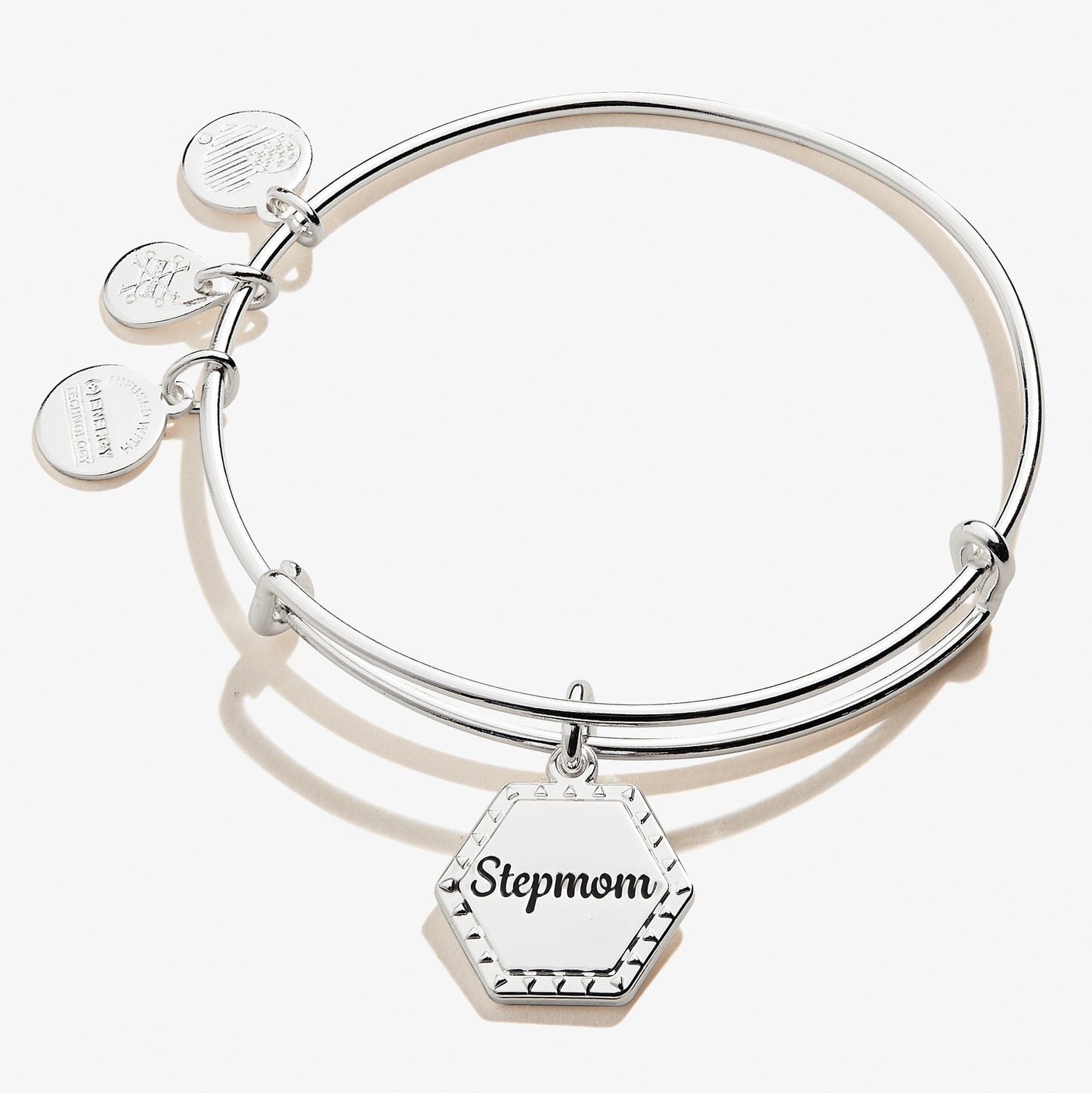 Stepmom 'You're In My Heart Forever' Charm Bangle