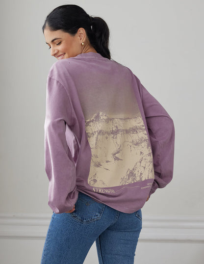 Elevated Faith Strength LS Unisex Tee