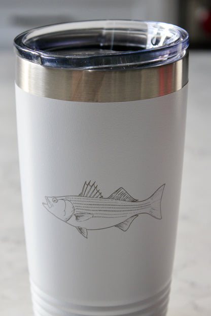Striped Bass Insulated Tumblers