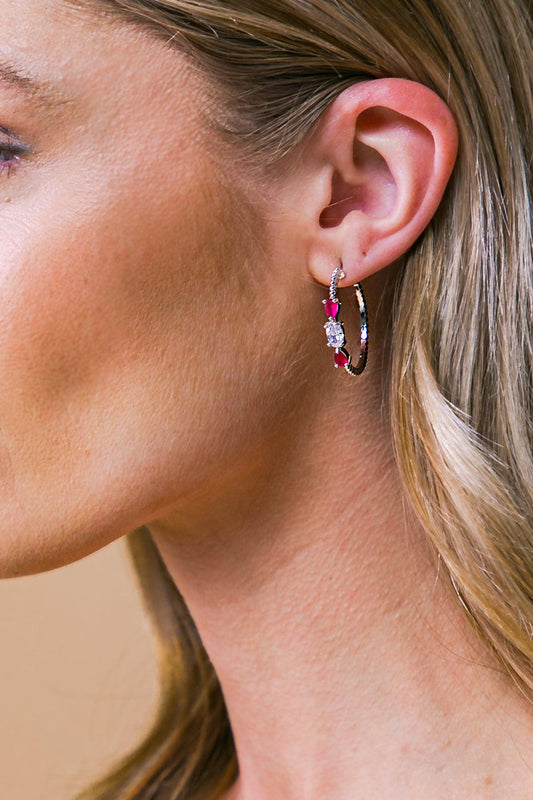 Sterling Tribal Earrings