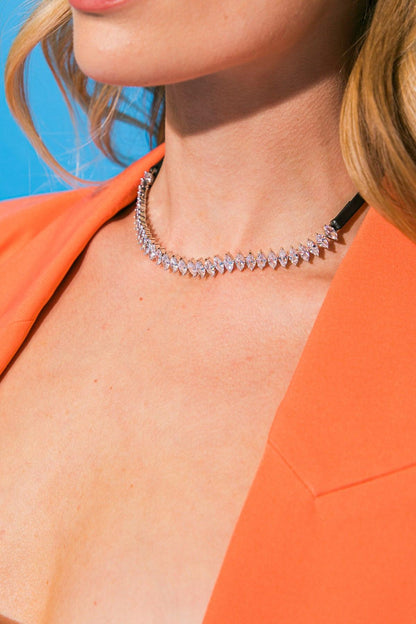 Rhinestone Diana Necklace