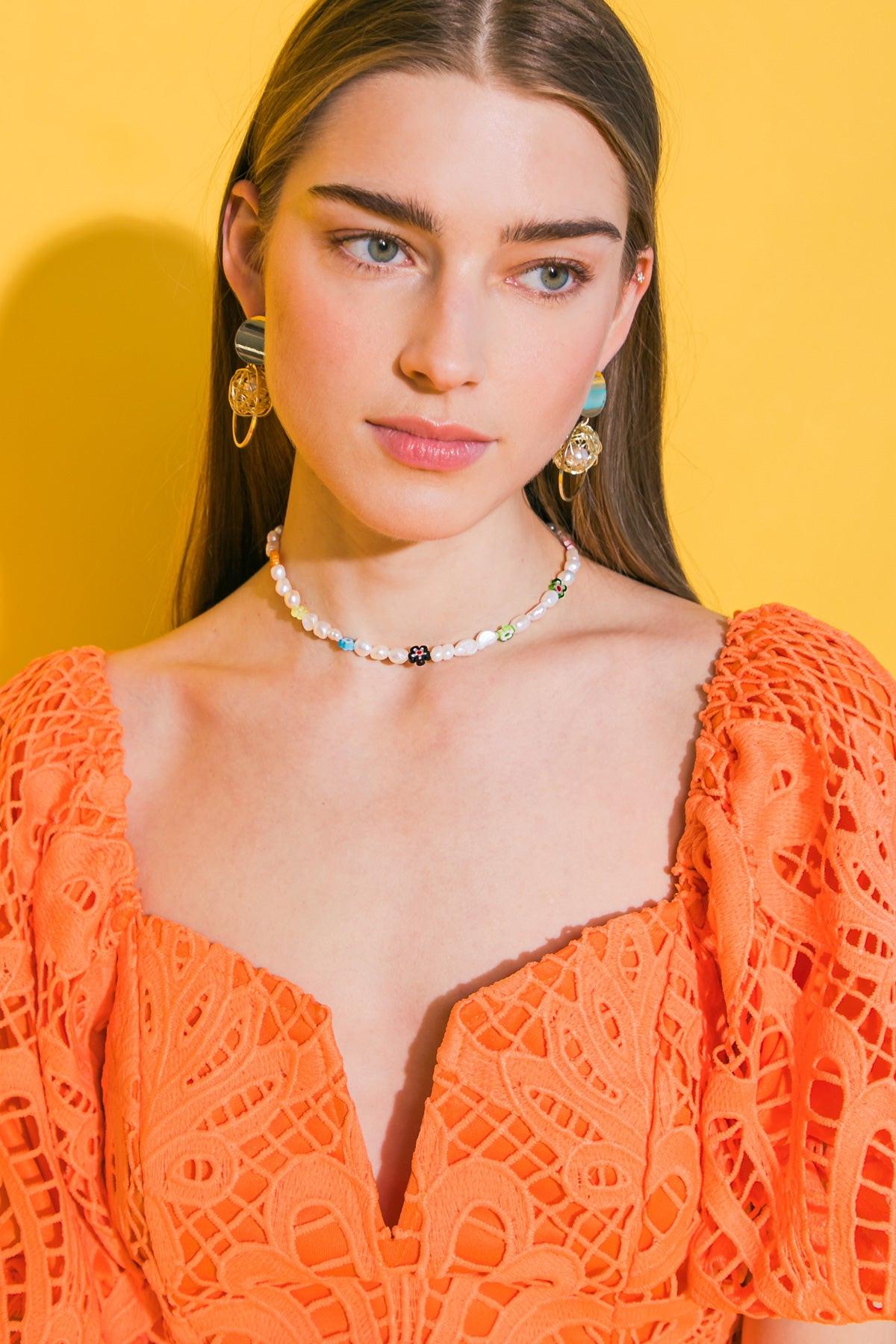 Nicole Pearl Necklace