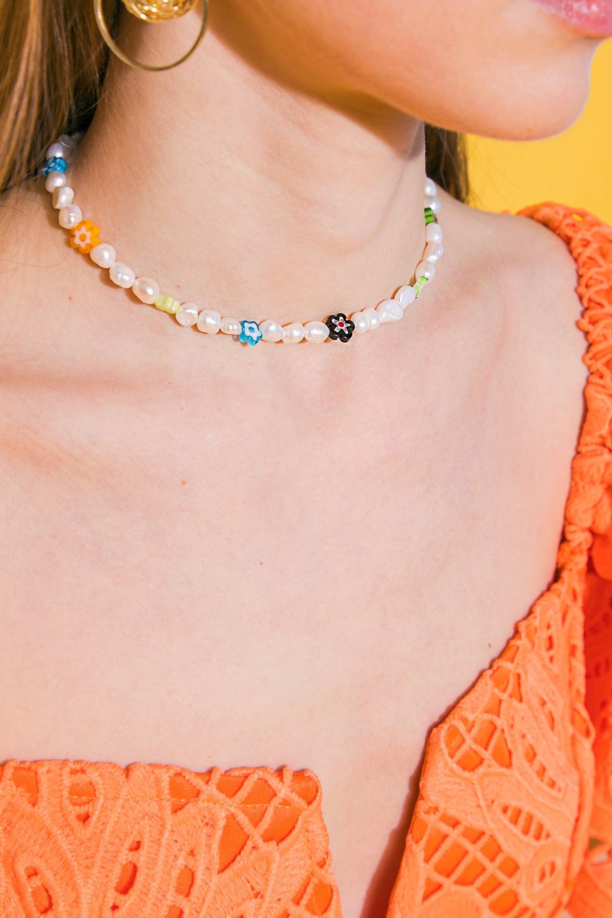Nicole Pearl Necklace