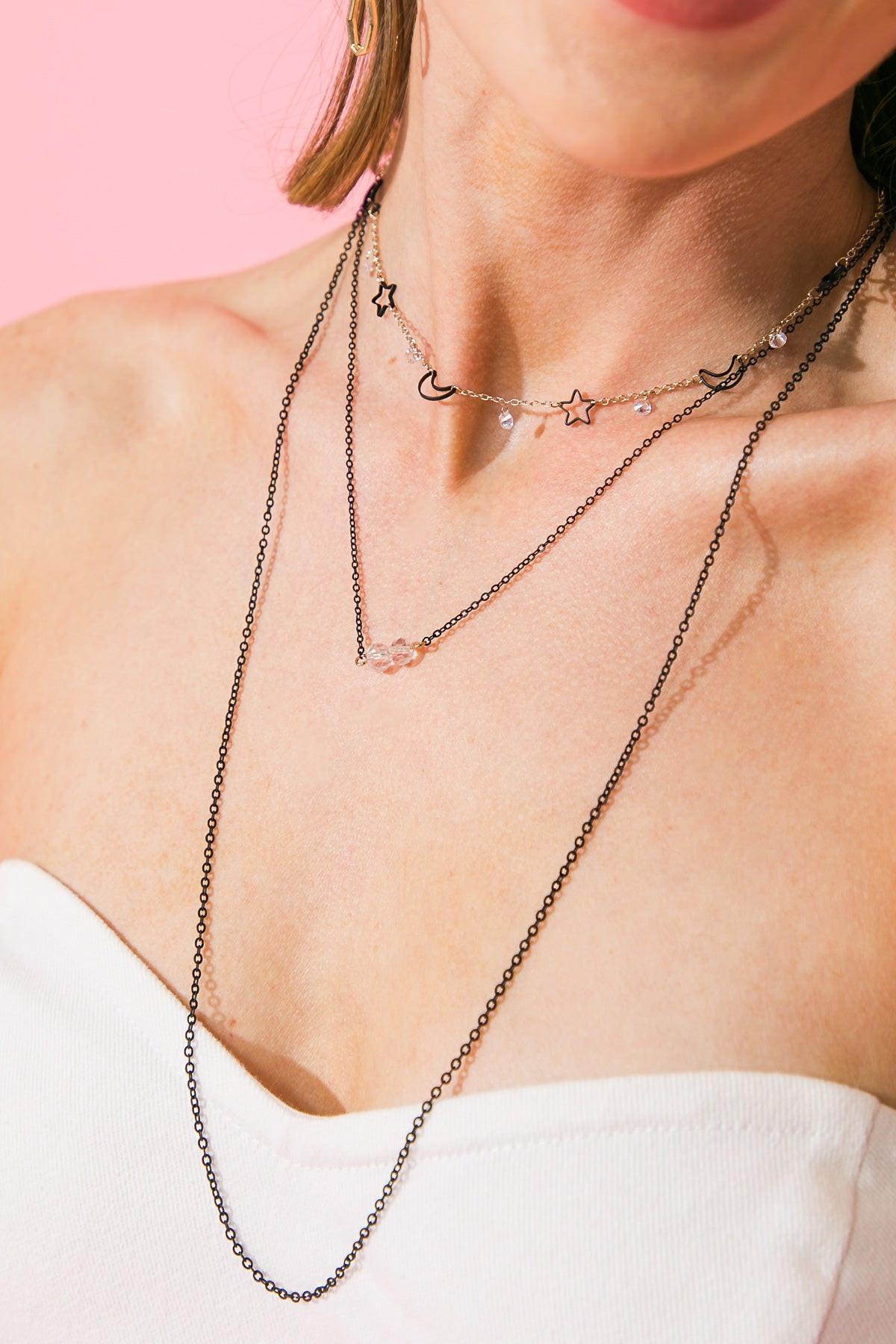 It's Like Thunder Layered Necklace