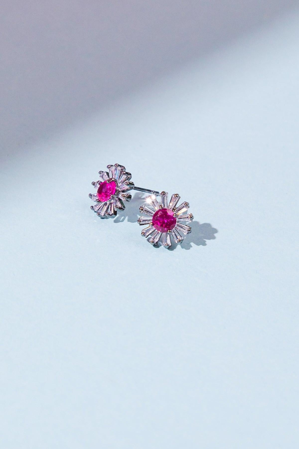 Vintage Sunflower Earrings