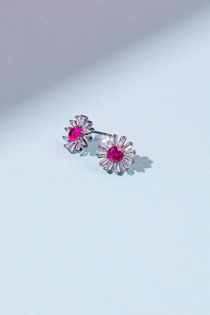 Vintage Sunflower Earrings