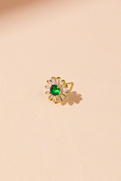 Vintage Sunflower Earrings